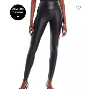 SPANX faux-leather leggings